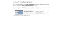Desktop Screenshot of princegeorge.com